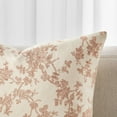 thumbnail image 2 of 100% Cotton French Pastoral Throw Pillow Covers Set of 2, 16x16 Inch Terracotta Farmhouse Decorative Cushion Covers for Sofa Bed Living Room Home Decor, 2 of 6