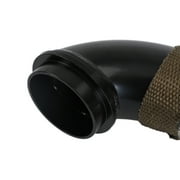 Black 3 Turbo Down Pipe for 2004.5-2009 Duramax LLY LBZ LMM 6.6L GMCA424 GM8424