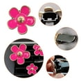 thumbnail image 3 of DJZ Flower Car Air Freshener - 4Pcs Clip Type Automotive Aromatherapy Diffuser - Long Lasting Fragrance - Odor Removal - Car Accessories, 3 of 8