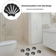 thumbnail image 5 of Ngheia 12Pc Rubber Shell Bathroom Anti-Slip Stickers, 12 Pcs Bathroom Tubs Showers Adhesive Decals, 12Pc Anti-Slip Stickers, 5 of 6