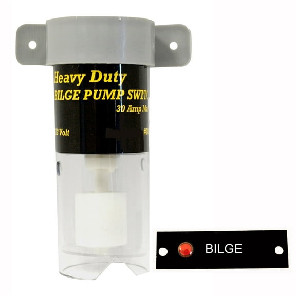 Heavy Duty Bilge Pump Switch, 12 volt, 30 amp