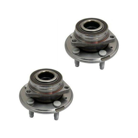 Wheel Hub and Bearing Kit 2 Piece - Compatible with 2009 - 2016 Cadillac CTS V RWD 2010 2011 2012 2013 2014 2015