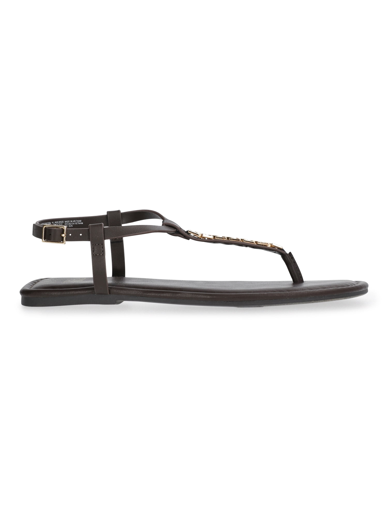 Time and Tru Women's Hardware Thong Sandals