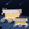 thumbnail image 4 of Mini vehículo lunar Diecast 1:16 Scale 4 Lunar Rover Alloy Model Science Kit Toy Display Gift Magideal Mini vehículo lunar, 4 of 7