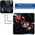 thumbnail image 5 of Pixel Dog 12.5x8.2 Inch Soft Comfortable Furry Printed Armrest Accessory Car Armrest Pad Mat, 5 of 6
