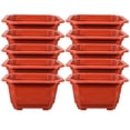 thumbnail image 3 of 10pcs Classical Bonsai Pot Garden Use Thicken Flowerpot Durable Bonsai Cultivation Pot, 3 of 6