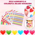 thumbnail image 4 of 216 Pieces Valentine's Day Pencils Stationery Set Include Heart Print Pencils Heart Sticky Notes Heart Decorative Stickers Heart Paper Clips Heart Shape Erasers for Kids Students Classroom Exchange, 4 of 7