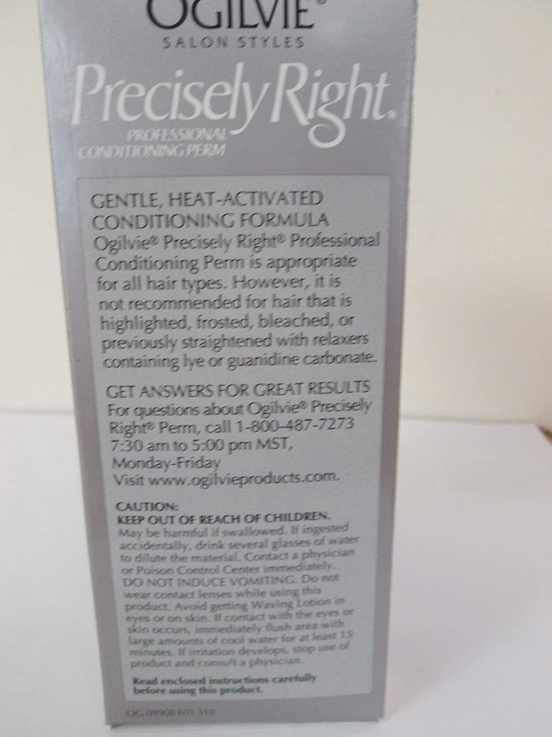 Ogilvie Precisely Right Permanent Color-Treated Hair With Color Protection, 5-Pack
