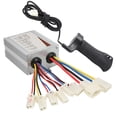 thumbnail image 1 of High Reliability E-Bike Thumb Throttle Grip, Brush E-Bike Controller 500W For Electric Assembling, 1 of 8