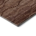 thumbnail image 3 of Addison Rugs Mayfield Premium Machine Washable Transitional Gradient Paprika Rectangle Rug, 3' X 5' Machine Washable Transitional Gradient Paprika Oversized Sherpa Throw Blanket, 3 of 6