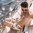 thumbnail image 2 of luoweisi Men's Beach Shorts Quick Dry Swim Trunks with Mesh Lining Flower XL, 2 of 5