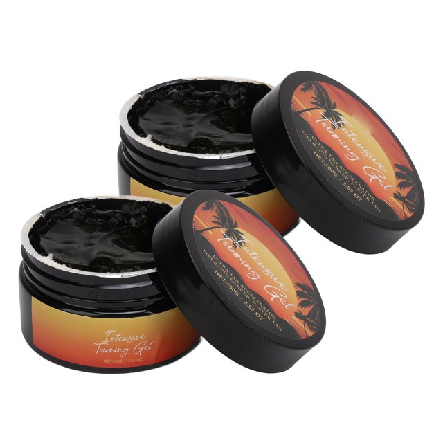 Gel Bronceador, Gel Bronceador Intensivo Cuidado De La Piel De Trigo 2 Piezas Para El Verano