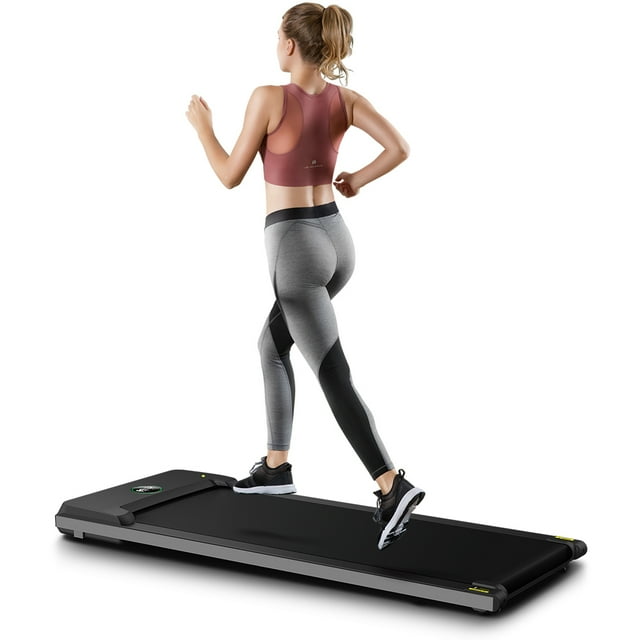 RHYTHM FUN Treadmill Under Desk Walking Treadmill Compact Portable Mini