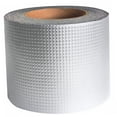thumbnail image 4 of SHOWERORO Lot de 1 Ruban de Réparation en Caoutchouc Butyle Argenté Imperméable pour Rebord de Toit Pipeline Tube Réparation 5Cmx3m, 4 of 8