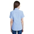 thumbnail image 2 of Artisan Collection by Reprime Ladies' Microcheck Gingham Short-Sleeve Cotton Shirt - RP321, 2 of 3