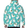thumbnail image 5 of Hoodies for Men - Cartoon Llamas Long Sleeve Comfrt Men'S Fashion Hoodies & Sweatshirts, Sweatshirts for Men Hoodies Pullover Clothing Clothes with Pouch, 5 of 7