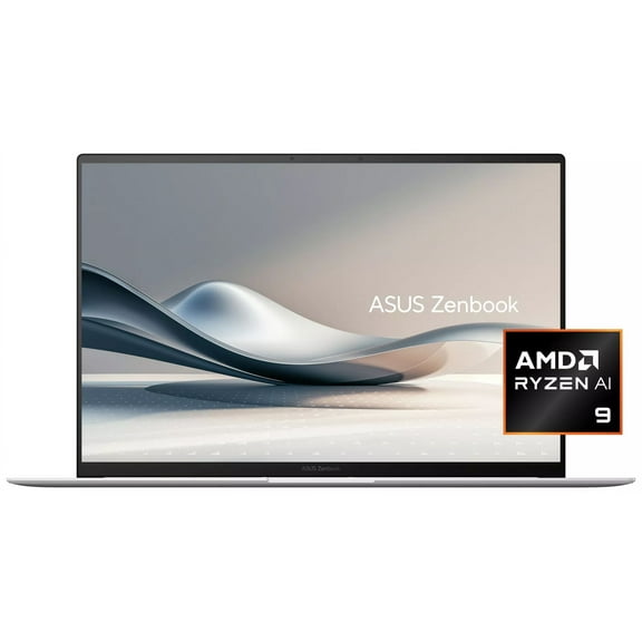 ASUS - Zenbook S 16 16” 3K OLED Touch Screen Laptop, AMD Ryzen AI 9 365 - 24GB Memory - 1TB SSD - Scandinavian White