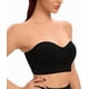 thumbnail image 2 of Sujetador bandeau sin tirantes y sin aros para mujer, sujetador tipo bralette con relleno, sujetador de tubo sin costuras con tirantes transparentes, 2 of 5