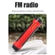 thumbnail image 5 of Linterna de manivela portátil con alarma, función de Radio FM, linterna generadora LED de 1800mAh para el hogar, exterior, Camping, senderismo, 5 of 8