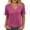 Purple, variant on WXLWZYWL Womens Short Sleeve Tops V Neck Dressy Casual Loose Fitted Shirts Summer Vaction Blouses 2026 Trendy Clothes