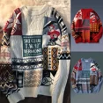 thumbnail image 2 of Suéter de cuello redondo 2021 Navidad Y2K suéter de oso retro para damas y hombres ropa de lana de moda suelta de otoño e invierno tendencia ins, 2 of 5