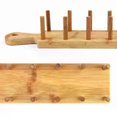 thumbnail image 2 of Bamboo Wooden Taco Holder Taco Display Stand Burrito Tortilla Plate Tray Food Holder Potato Chips Corn Roll Rack Burritos Rack, 2 of 5