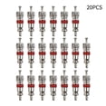 thumbnail image 1 of 20x Tire Valve Core US Valve Stems Core Tyre Valve Core Insert With Remover Tool Car Bike Motorcycle Wheel Copper Nickel, 1 of 5