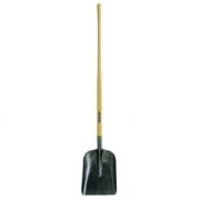 The AMES Companies, Inc. Steel Hollow-Back Shovels & Scoops, 17X12 Blade, 51in White Ash Straight Handle - 1 EA (027-1412100)