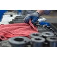 thumbnail image 3 of Textile Topia- Red Shop Towels – 50 Pack, Reusable Cotton Rags, Lint-Free & Heavy-Duty Cleaning Towels for Garage, Auto, and Industrial Use, 3 of 4