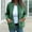 Green, variant on Women's Solid Color Long Sleeve Knit Jacket, Zipper Front Cardigan Sweater, Soft Casual Outerwear with Pockets, Lightweight Loose Fit Cover Up, Comfortable Everyday Wear Brick Red S