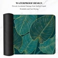 thumbnail image 6 of Desk Mat, Ultra Large Mouse Pad, XXL Gaming Mousepad, Green Tropical Leaves Desk Pad, Big Extended Full Size Mouse Pad, Desktop Desk Matt for Keyboard, Laptop & Computer, 35.5 x 15.7 in, 6 of 6