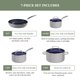 thumbnail image 2 of Juego de utensilios de cocina Nuwave Healthy Duralon Blue Ceramic, 7 piezas, 2 of 9