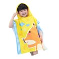 thumbnail image 2 of Children Bath Cloak Cartoon Kids Shower Hooded Towel Bathing Drying Pullover Poncho  Type 4, 2 of 10