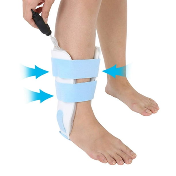 Adjustable Ankle Brace Strap - Inflatable Air Splint for Ankle Support and  Sprain Relief 