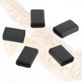 thumbnail image 5 of 5pcs Black Rubber Sax Thumb Rest Saver Saxophone Finger Cushion Pad Protector, 5 of 5