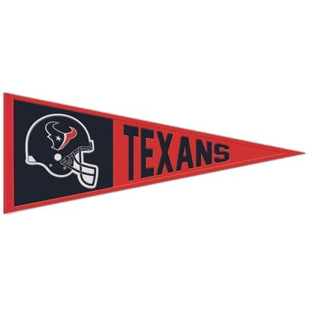 WinCraft Houston Texans 13 x 32 Helmet Logo Wool Pennant