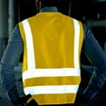 thumbnail image 4 of Safety Vest for Men High Visibility Reflective Vests Construction Security Workwear Vest with Multi Pockets, 4 of 5