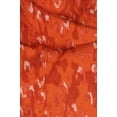 thumbnail image 3 of Free People Womens Fake Love Printed Mini Dress, Orange, Small, 3 of 3