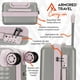 thumbnail image 4 of Maleta de viaje Carry-on de mano cabina 20” 10 kg ABS doble calibre candado de alta seguridad TSA LOCK Armored Travel, 4 of 9