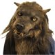 thumbnail image 1 of Cubierta facial de hombre lobo con ojos brillantes, orejas y mandíbulas móviles para fiesta de disfraces de Halloween, 1 of 4