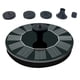 thumbnail image 1 of Fuente solar flotante de 13 cm para jardín, piscina, estanque, fuente de exterior con panel solar, minifuente de agua para piscina, estanque y jardín (negra), 1 of 7