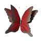 thumbnail image 2 of Mariposa artificial, calcomanía de pared de mariposa, calcomanía de arte de pared DIY, decoración de boda para Rojo Verde, 2 of 9