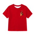 thumbnail image 6 of Boys Graphic Tees Under $10 Short Sleeve Shirts Casual Back to School Playwear Funny Cool #01 Red 12-13 Years, 6 of 6