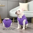 thumbnail image 5 of 2 Layers Fleece Lined Warm Dog Jacket for Puppy Winter Cold Weather,Soft Windproof Small Dog Coat 1Pack, 5 of 8