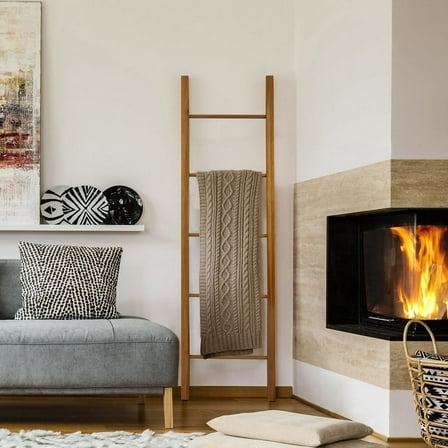 Decorative Ladder with Solid American Cherry - N/A