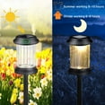 thumbnail image 2 of Solar Lights Garden 6 Pieces Outdoor Solar Lights Waterproof Outdoor Solar LED Light Solar Garden Lights Decoration for Pathway Path Patio Lawn Landscape Camping Party, 2 of 6
