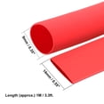 thumbnail image 2 of Unique Bargains Tube Thermorétractable 3/8 Pouces (9mm) 2:1 Tube Thermorétractable Fil 3,3 Pieds Rouge, 2 of 4