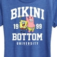 thumbnail image 3 of SpongeBob SquarePants - Bikini Bottom University - Women's Short Sleeve Graphic T-Shirt, 3 of 6