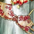 thumbnail image 3 of Blossom Elegance Lace Lingerie Set (MULTI, L), 3 of 6