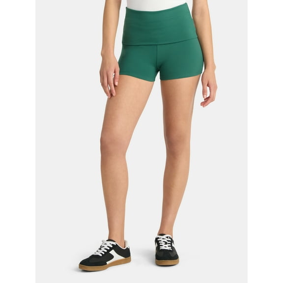No Boundaries Foldover Shorts, 2.25” Inseam, Women's
